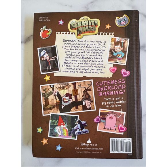 Gravity Falls hardback book Tales of the Strange & Unexplained bedtime stories - Picture 4 of 5